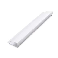 Edge strip PVC white
