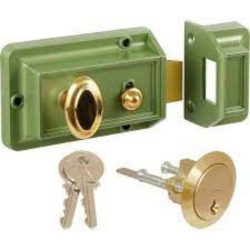 Rim night latch (lock)