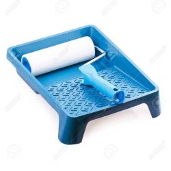 Roller brush With Tray Big
