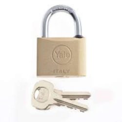 Yale Brass Padlock 50mm
