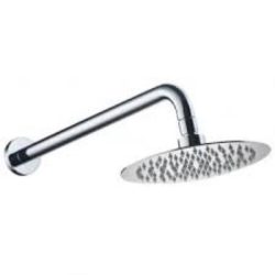 Shower rose and arm Medium roun