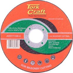 Masonary disk 115