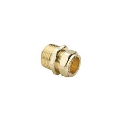 CU-iron malecouplin compres22mm