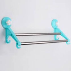 Towel Rack double plastic pack